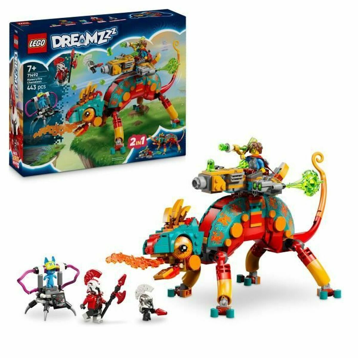 LEGO DREAMZzz 71492 – Caméléon de feu de Mateo