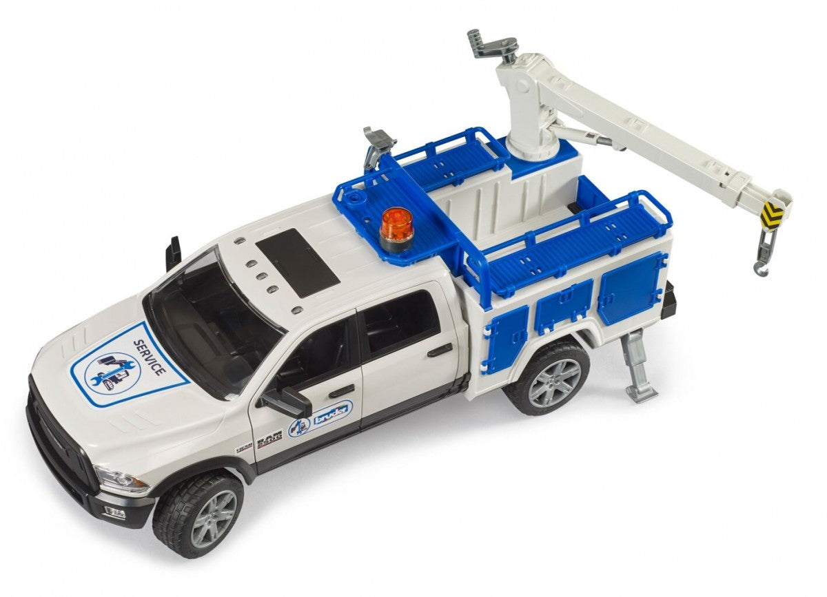 Bruder RAM 2500 – Camion de service avec grue 02509
