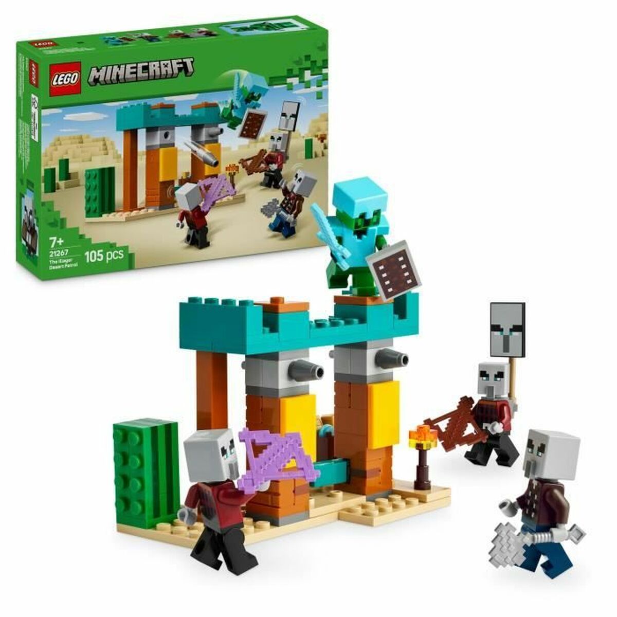 21267 LEGO MINECRAFT The Illager Desert Patrol 21267 - vue supplémentaire