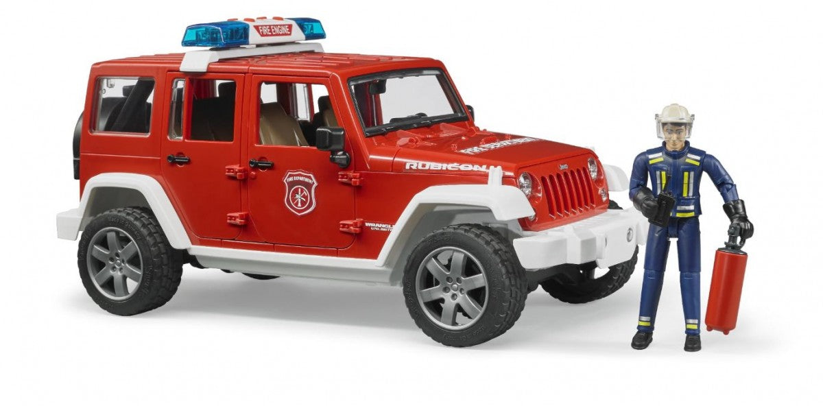 Bruder – Jeep Wrangler Unlimited pompiers 1:16