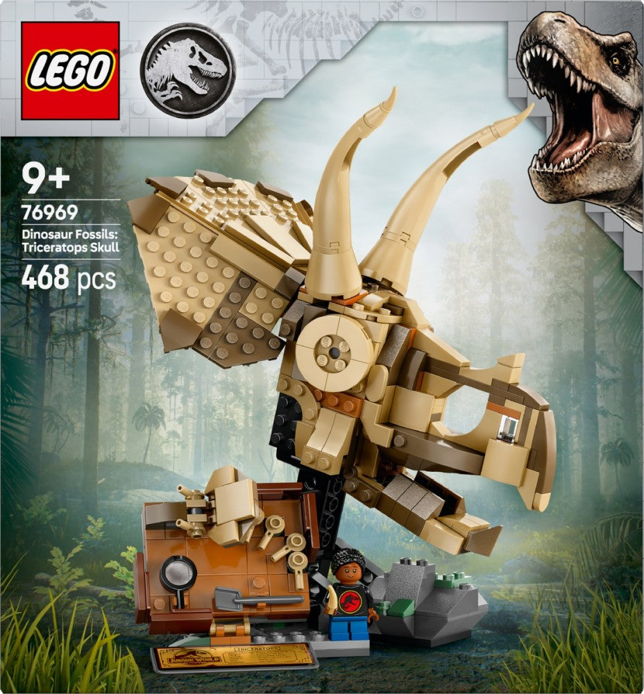LEGO Jurassic World 76969 – Crâne de tricératops