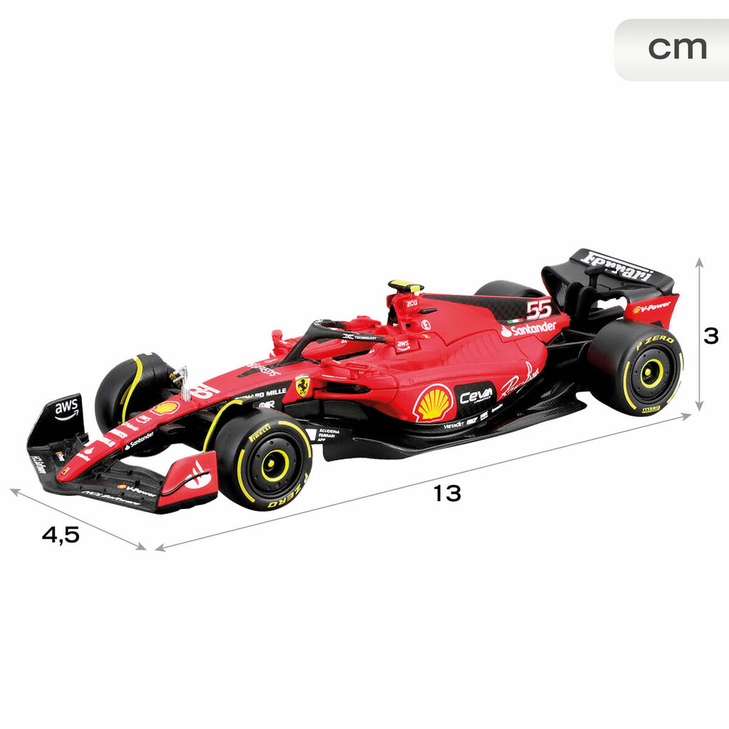 Bburago F1 – Ferrari SF-24 2024, lot de 2, 1:43