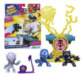 Marvel Stunt Squad Villain Knockdown Black Panther and Iron Man vs. Ultron F7834 - Hasbro