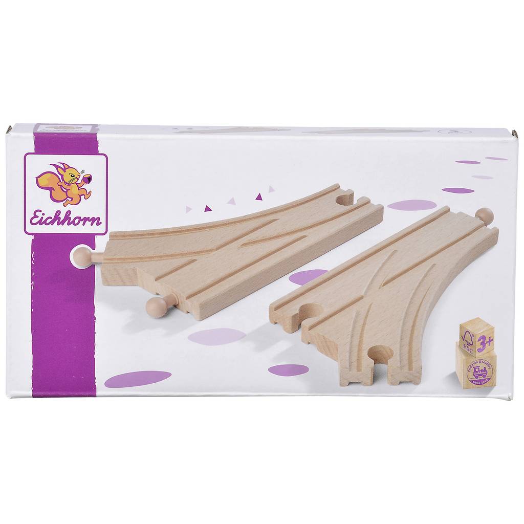 Eichhorn – Aiguillages bois x2 100006401
