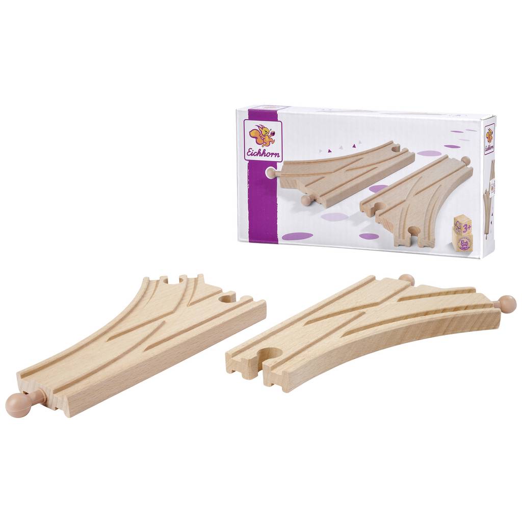 Eichhorn – Aiguillages bois x2 100006401