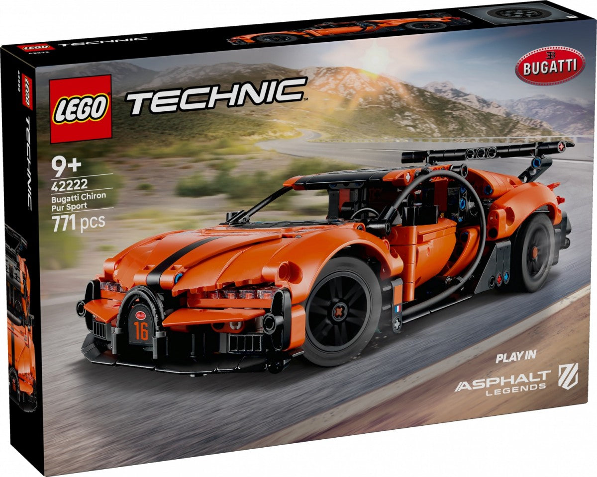 LEGO Technic 42222 – Bugatti Chiron Pur Sport