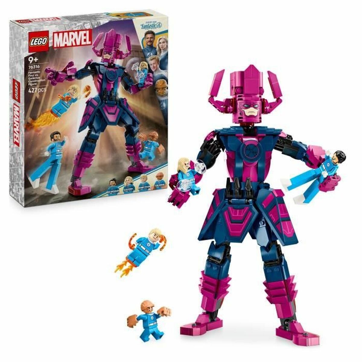 LEGO Marvel 76316 – Les 4 Fantastiques contre Galactus