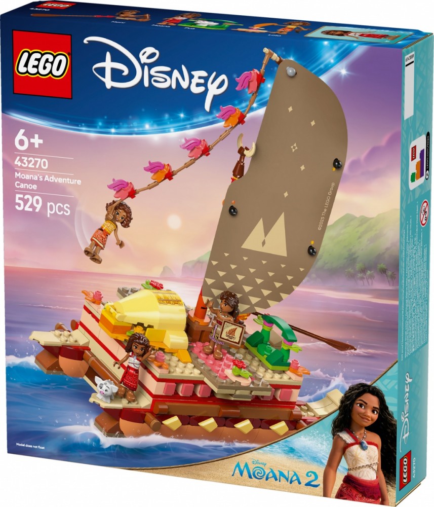LEGO Disney 43270 – Radeau d’aventure de Vaiana