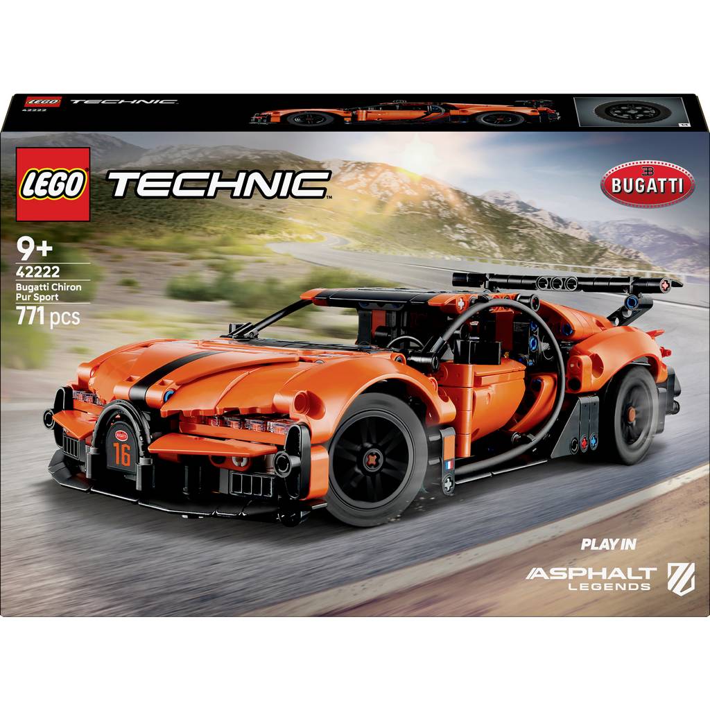 LEGO Technic 42222 – Bugatti Chiron Pur Sport