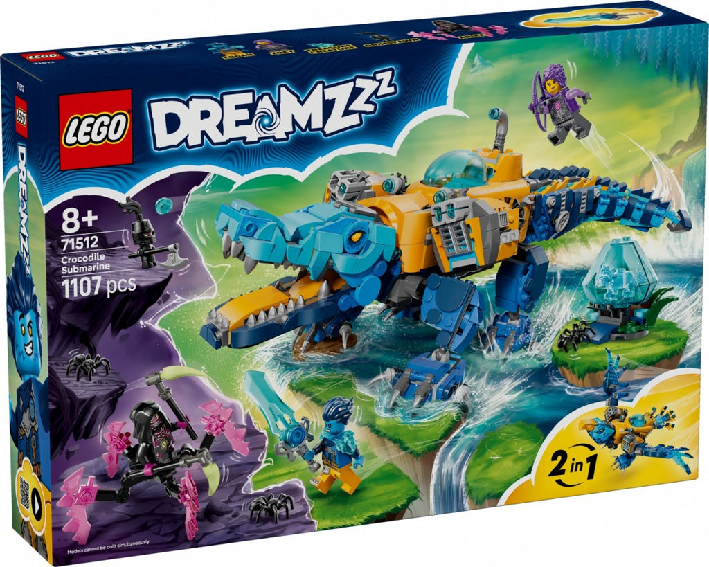 LEGO DREAMZzz 71512 – Sous-marin crocodile