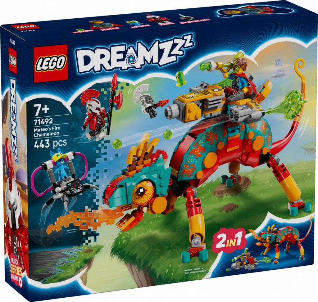 LEGO DREAMZzz 71492 – Caméléon de feu de Mateo