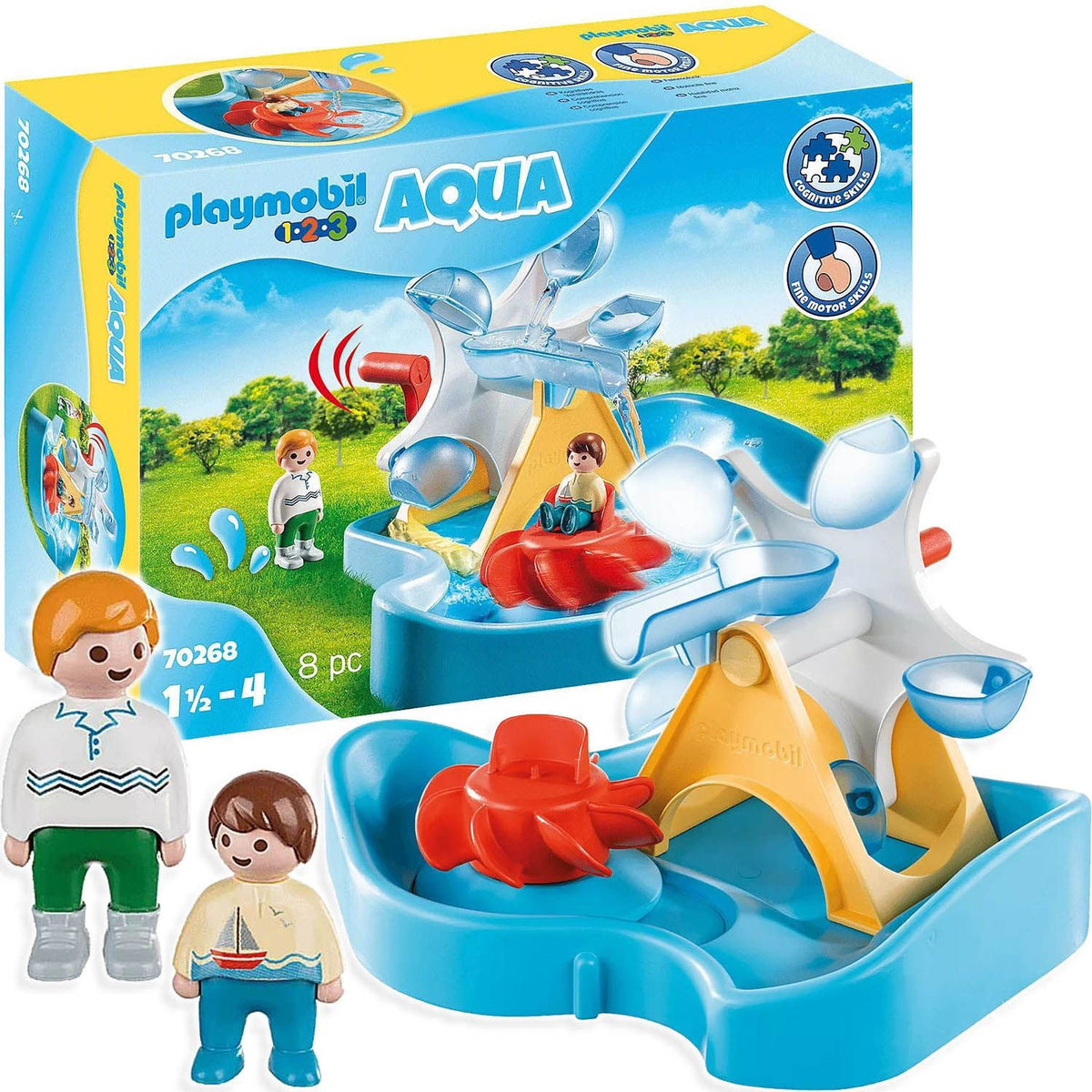 Playmobil Aqua Młyn Wodny z Karuzelą Klocki Zestaw 70268 - Playmobil
