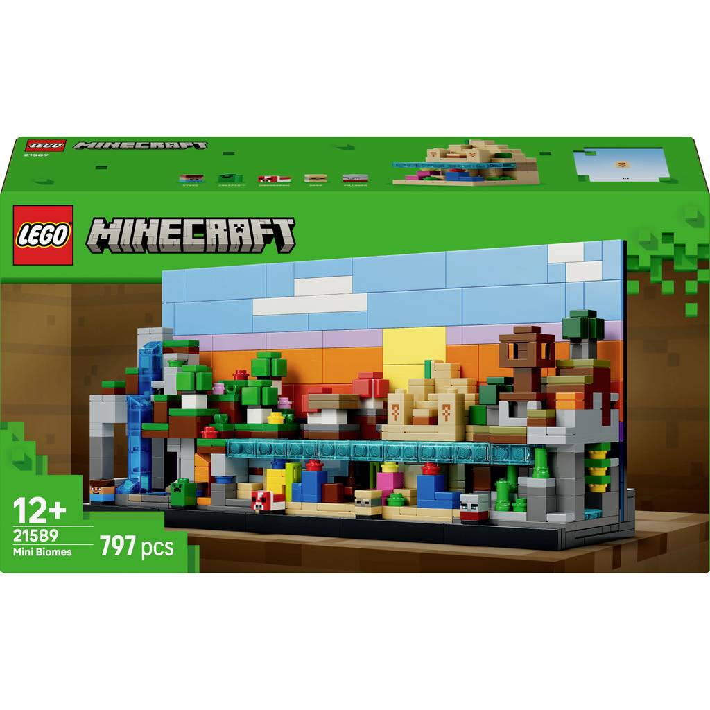 LEGO Minecraft 21589 – Mini-biomes