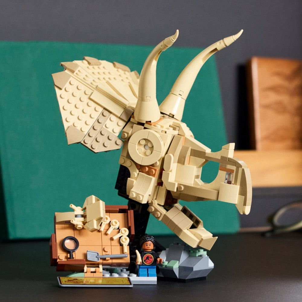 LEGO Jurassic World 76969 – Crâne de tricératops