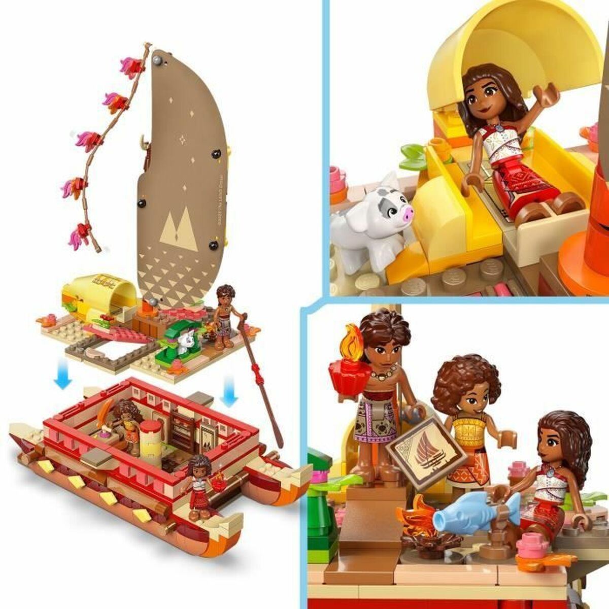LEGO Disney 43270 – Radeau d’aventure de Vaiana