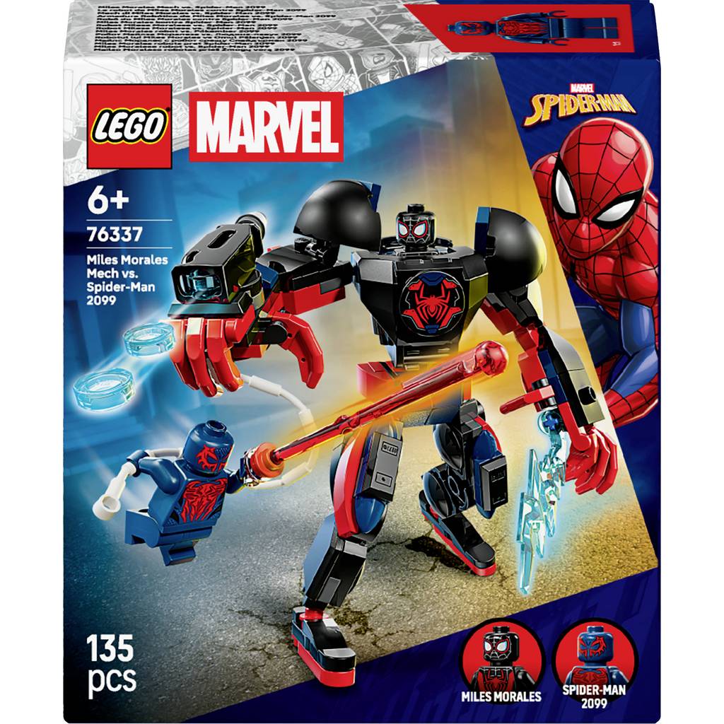 76337 LEGO MARVEL SUPER HEROES Miles Morales Mech vs. Spider-Man 2099 (76 76337