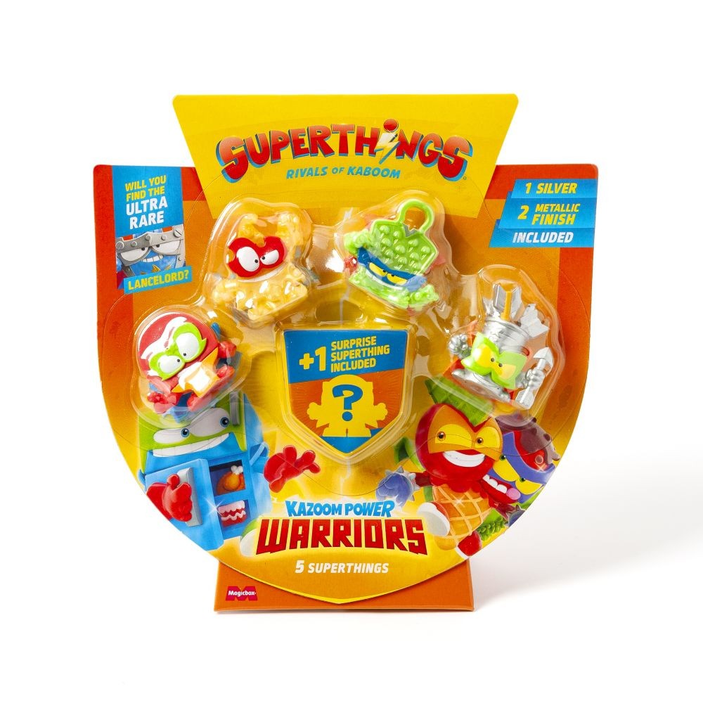 SuperThings Kazoom Power Warriors – Pack de 5 série 6