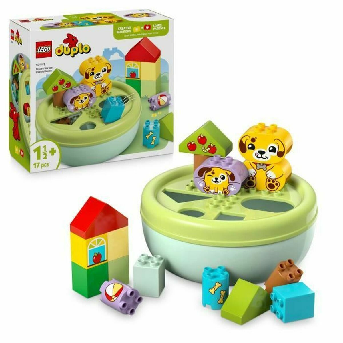 LEGO DUPLO 10441 – Maison du chiot et trieur de formes