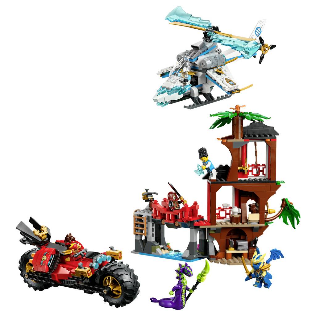 LEGO NINJAGO 71857 – Combat à la cabane dans l’arbre