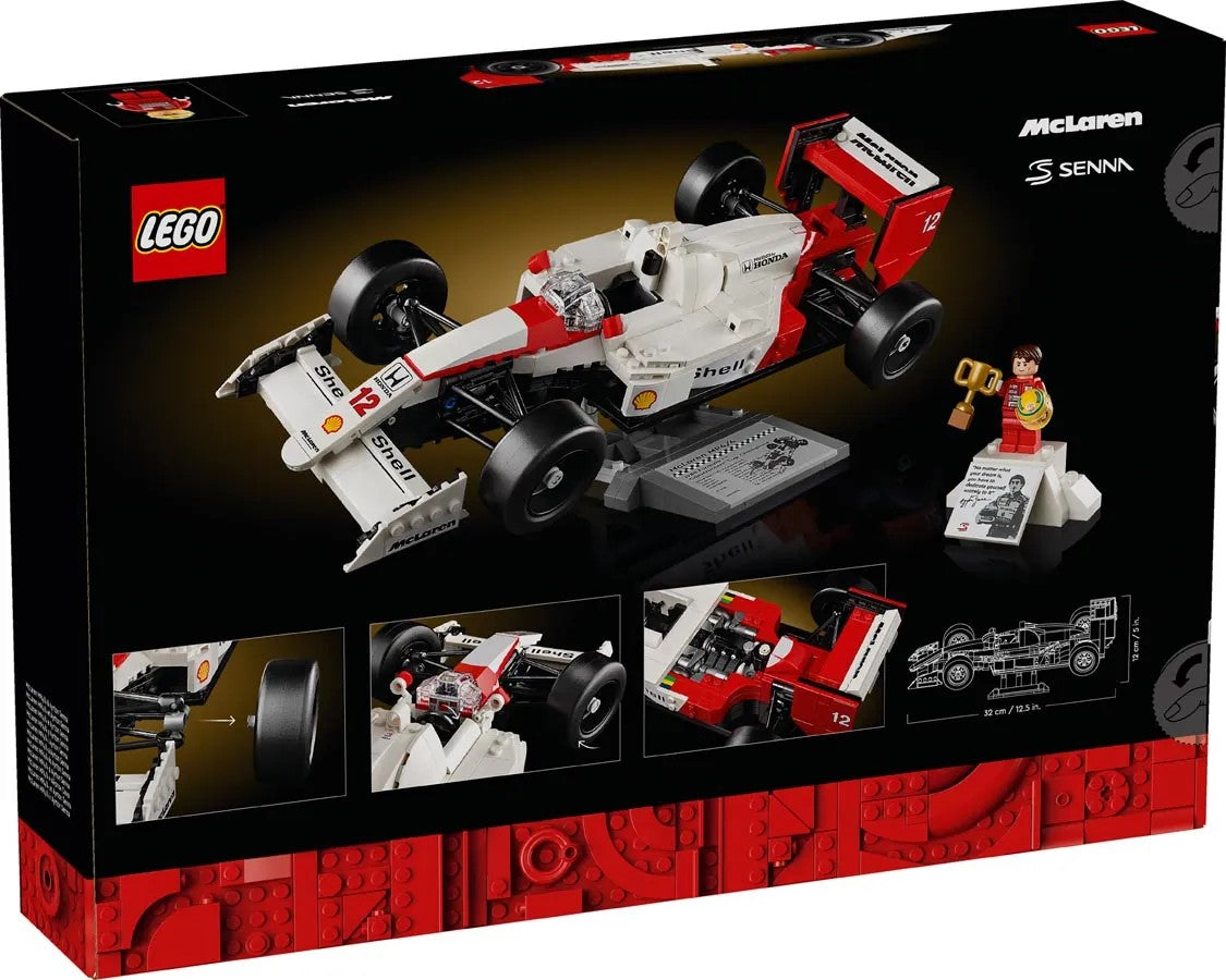 LEGO Icons 10330 – McLaren MP4/4 & Ayrton Senna