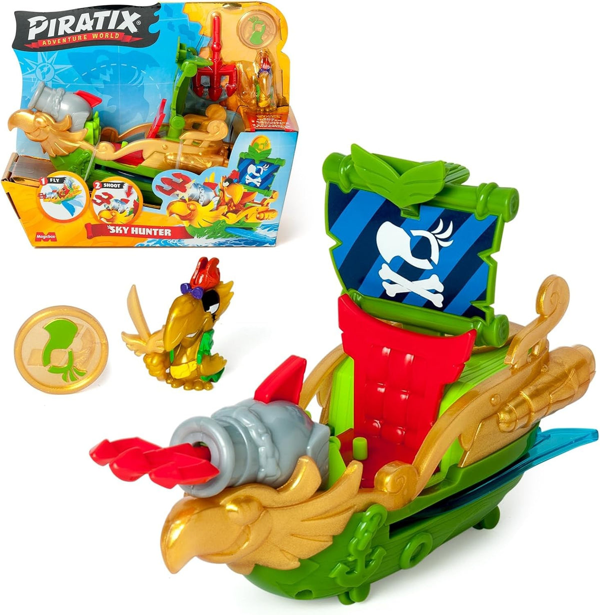 Piratix Sky Hunter PPXSP114IN10 - Magicbox Toys