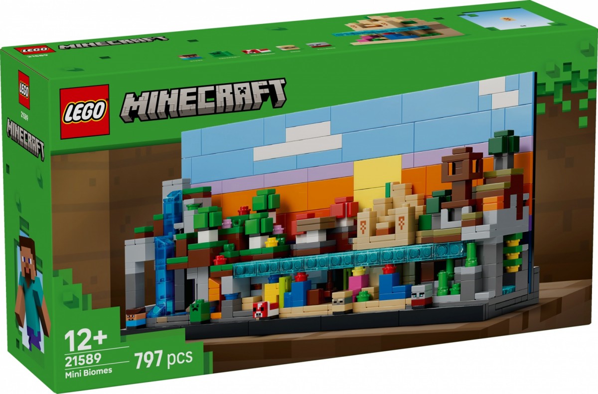 LEGO Minecraft 21589 – Mini-biomes