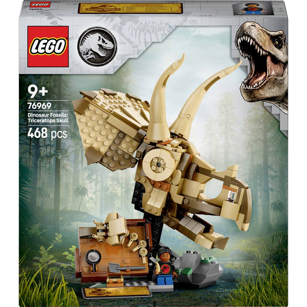 LEGO Jurassic World 76969 – Crâne de tricératops