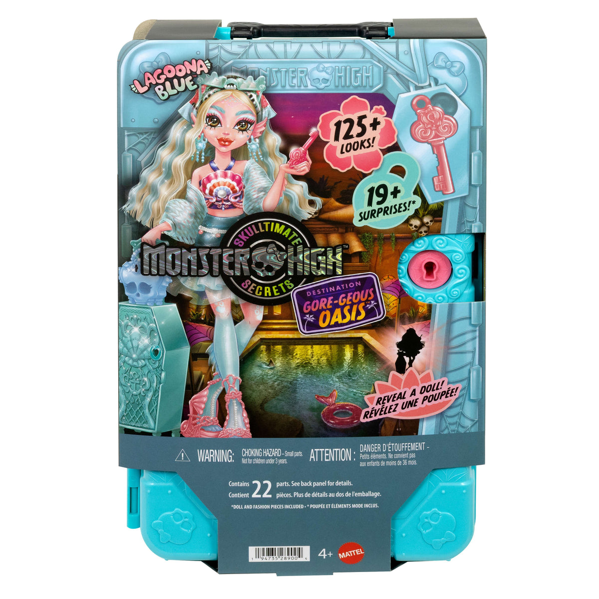 Monster High Goregeous Oasis Lagoona Blue Doll JDR51