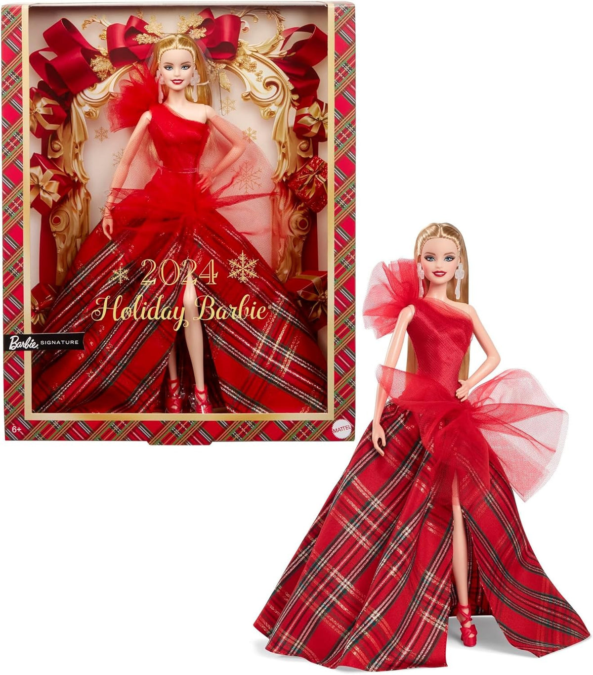 Barbie Blonde Merry Christmas Doll HRM61 - Barbie