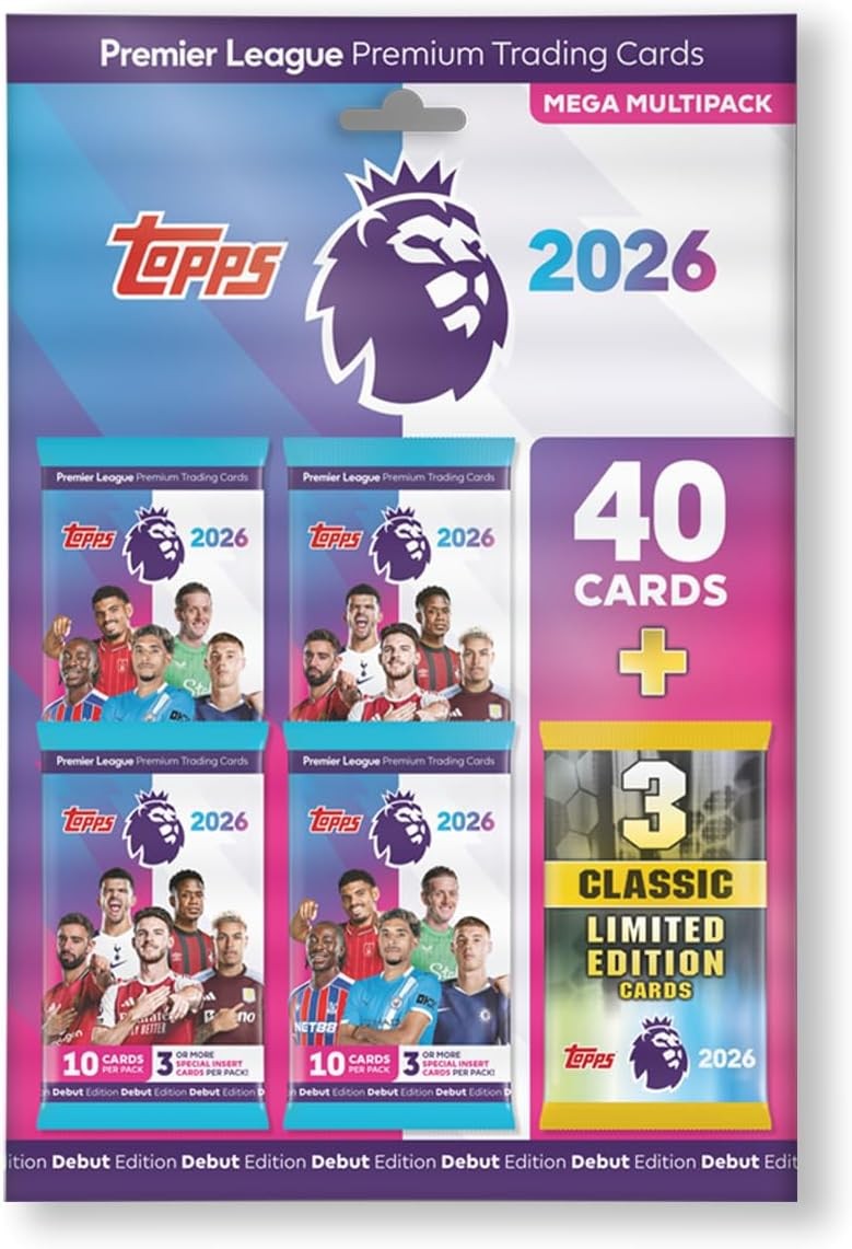 TOPPS Premier League MEGA multipack PL25-MMP1011 - Topps