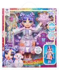 120865-EUC Rainbow High Winter Wonderland Doll- Violet (Purple) - Rainbow High