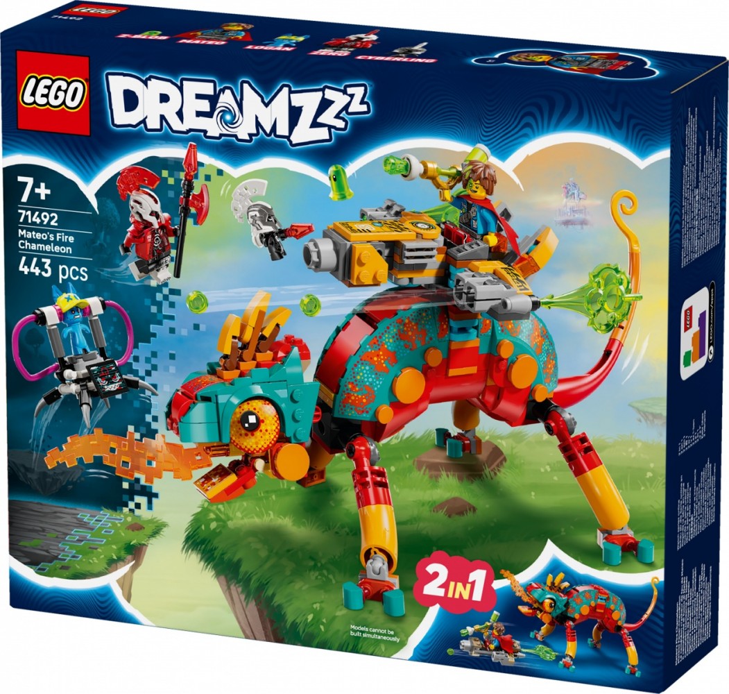 LEGO DREAMZzz 71492 – Caméléon de feu de Mateo