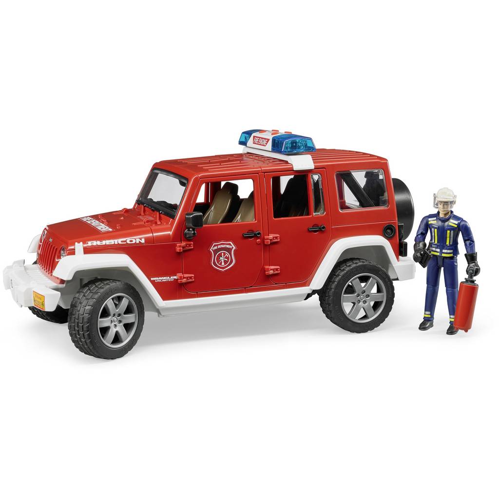 Bruder – Jeep Wrangler Unlimited pompiers 1:16