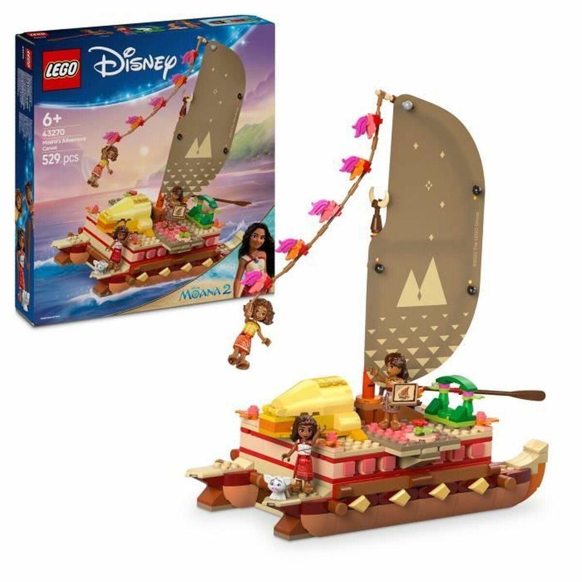 LEGO Disney 43270 – Radeau d’aventure de Vaiana