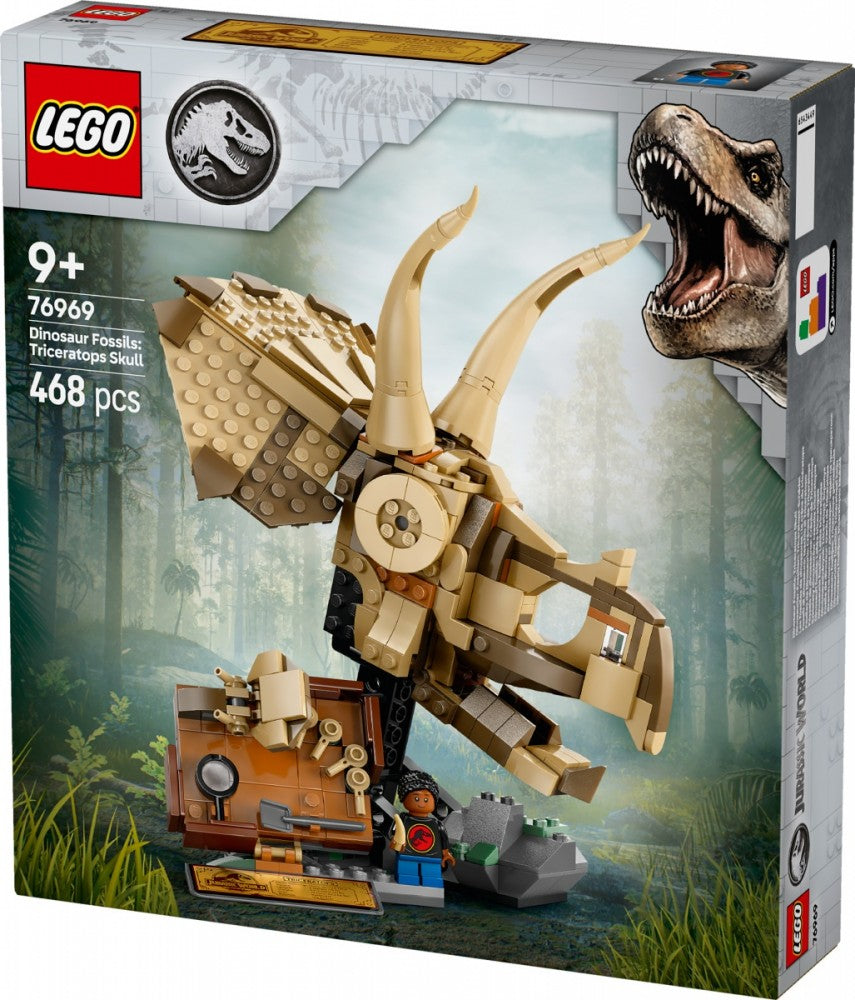 LEGO Jurassic World 76969 – Crâne de tricératops
