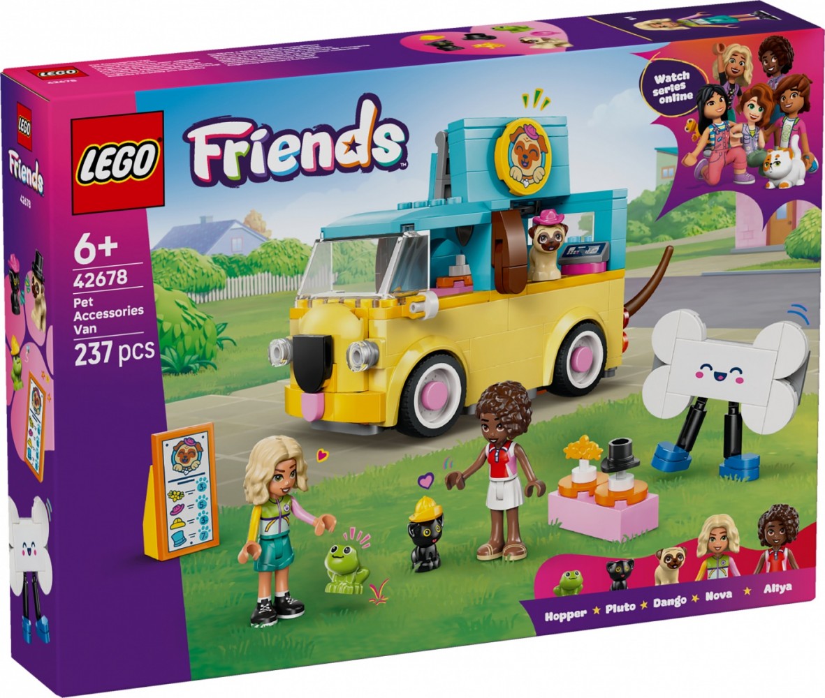 LEGO Friends 42678 – Van d’accessoires pour animaux