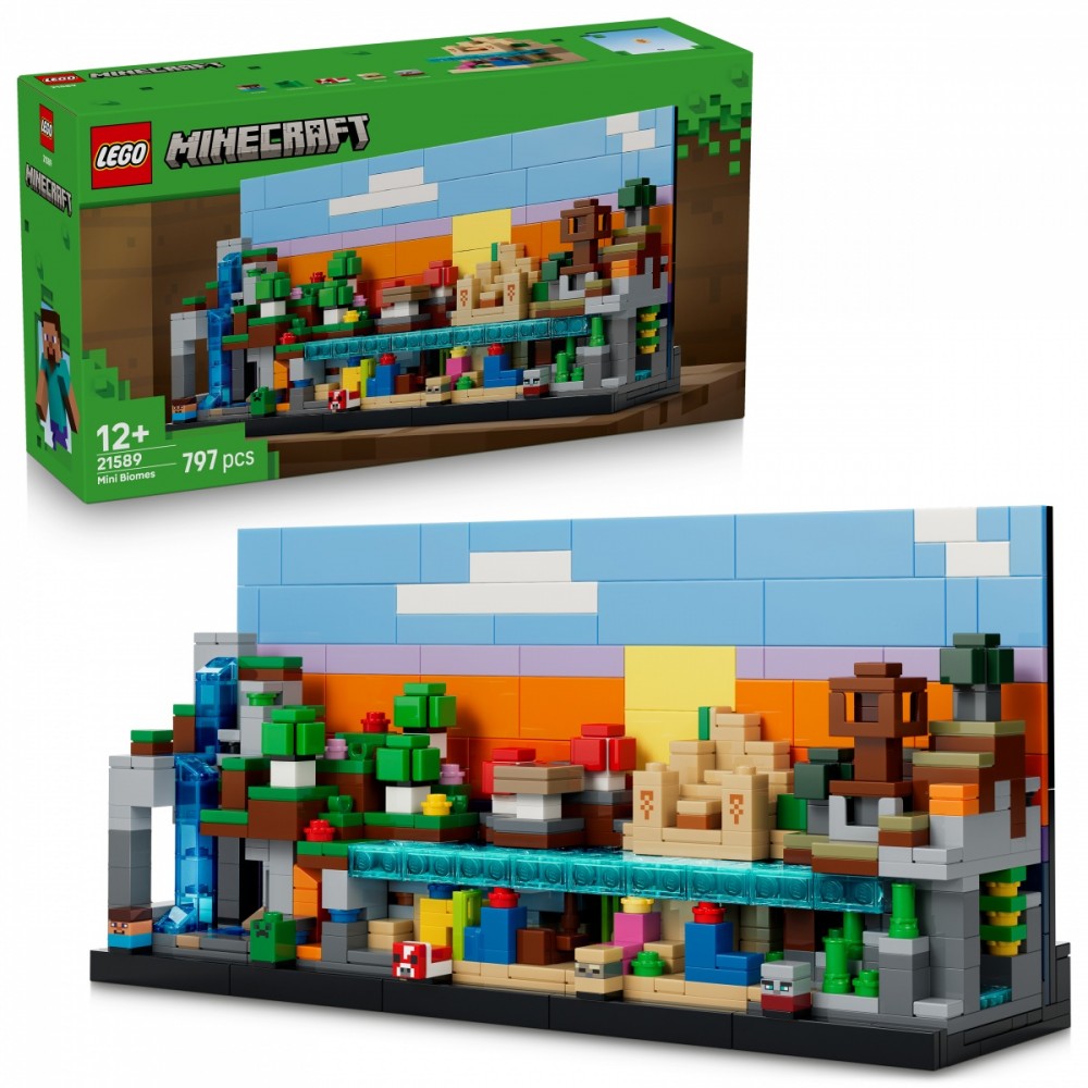 LEGO Minecraft 21589 – Mini-biomes