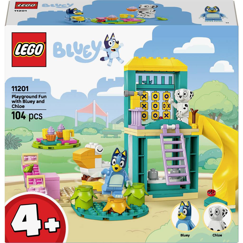 11201 LEGO Bluey Bluey and Chloe on the playground 11201
