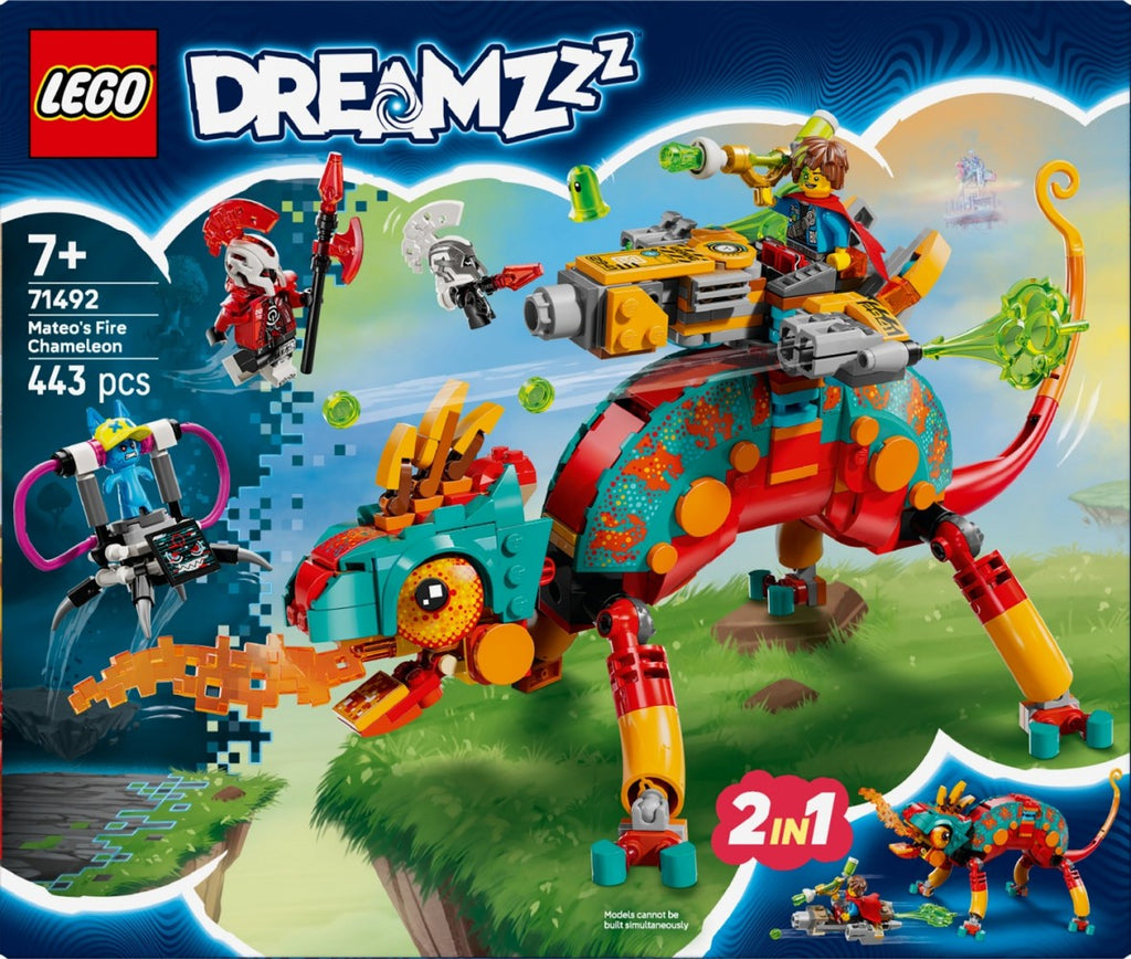LEGO DREAMZzz 71492 – Caméléon de feu de Mateo