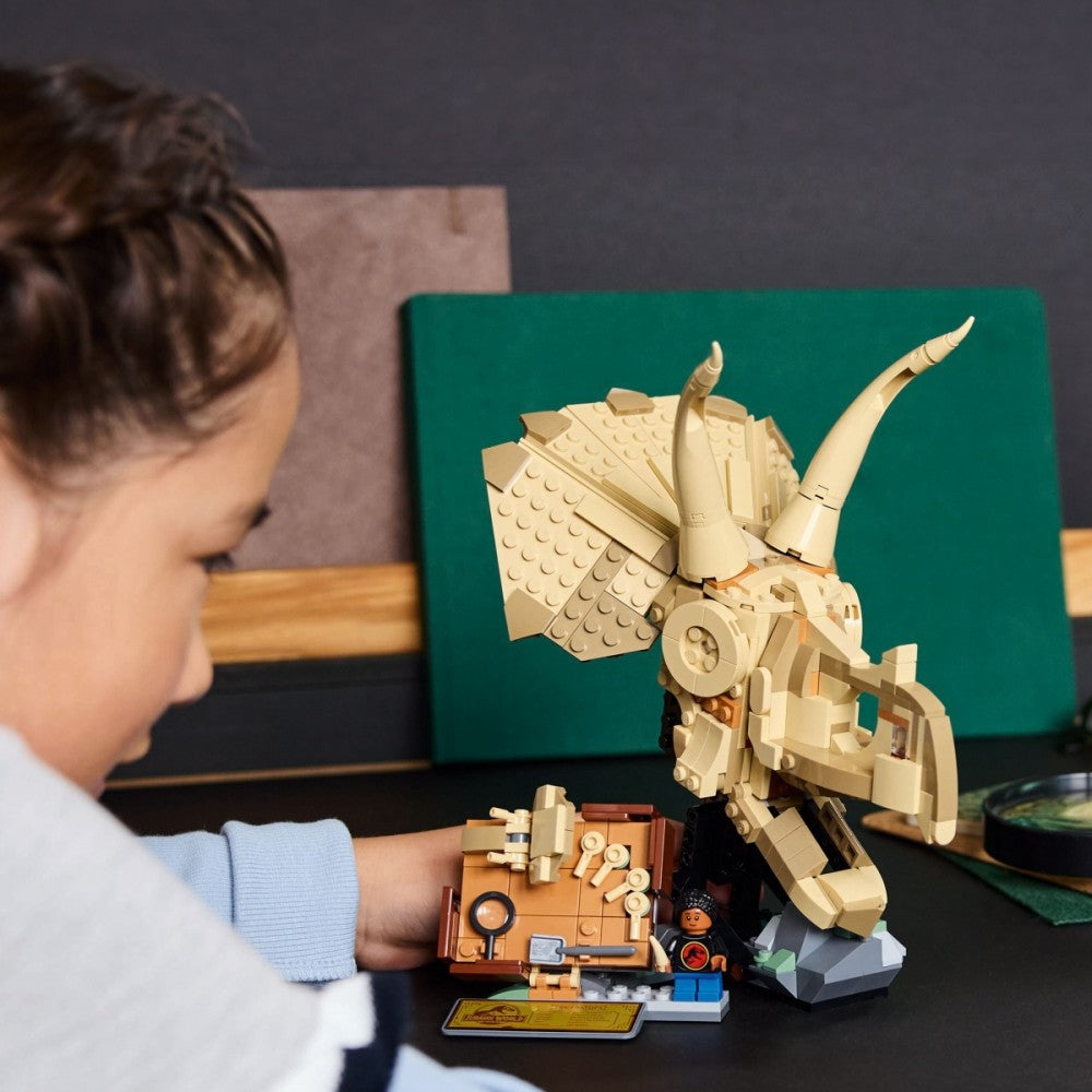 LEGO Jurassic World 76969 – Crâne de tricératops