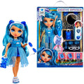 121374-EUC Rainbow High Creative Crystals Fashion Doll- Skyler - Rainbow High