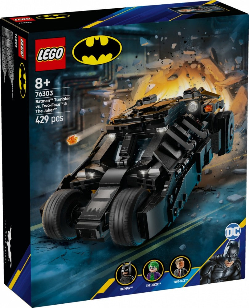 LEGO DC 76303 – Batmobile Tumbler, Two-Face & Joker