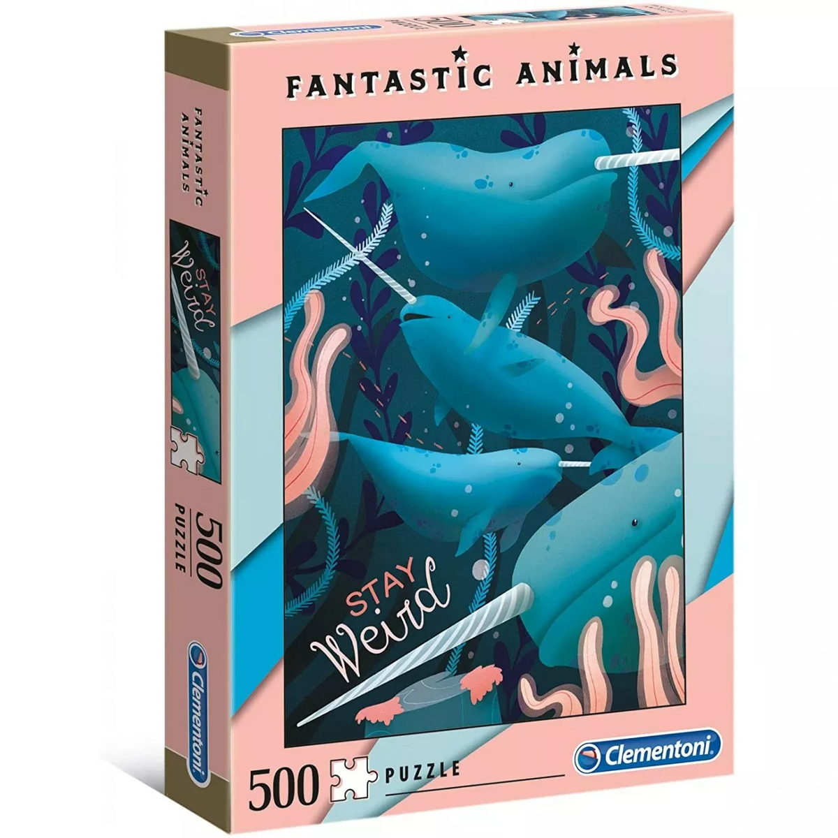 Clementoni, Fantastic Animals, Loves Creative Games, Puzzle, Mixte, 6+ ans