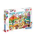 Clementoni Luna Park puzzle 60 pièces enfant