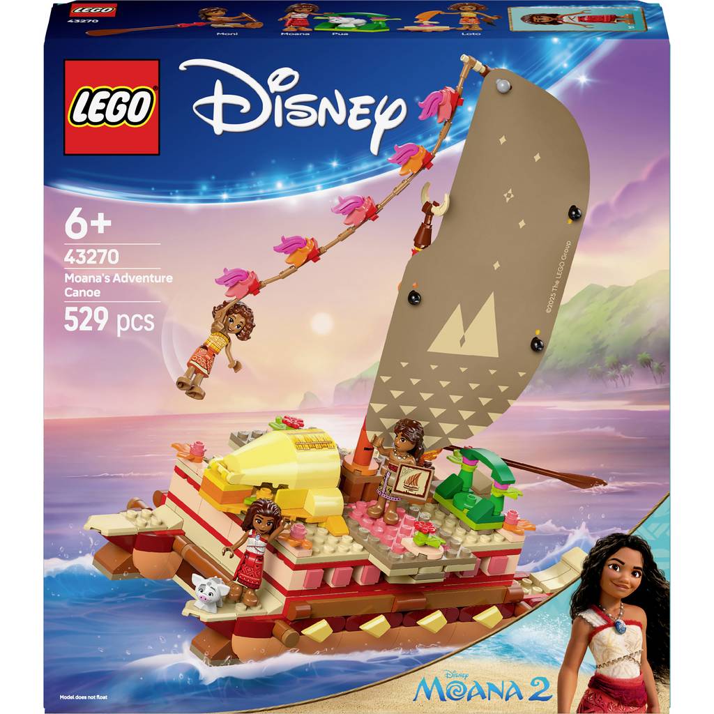 LEGO Disney 43270 – Radeau d’aventure de Vaiana