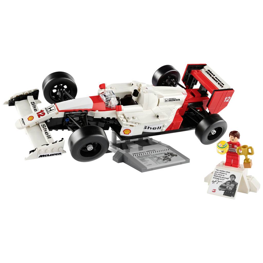 LEGO Icons 10330 – McLaren MP4/4 & Ayrton Senna