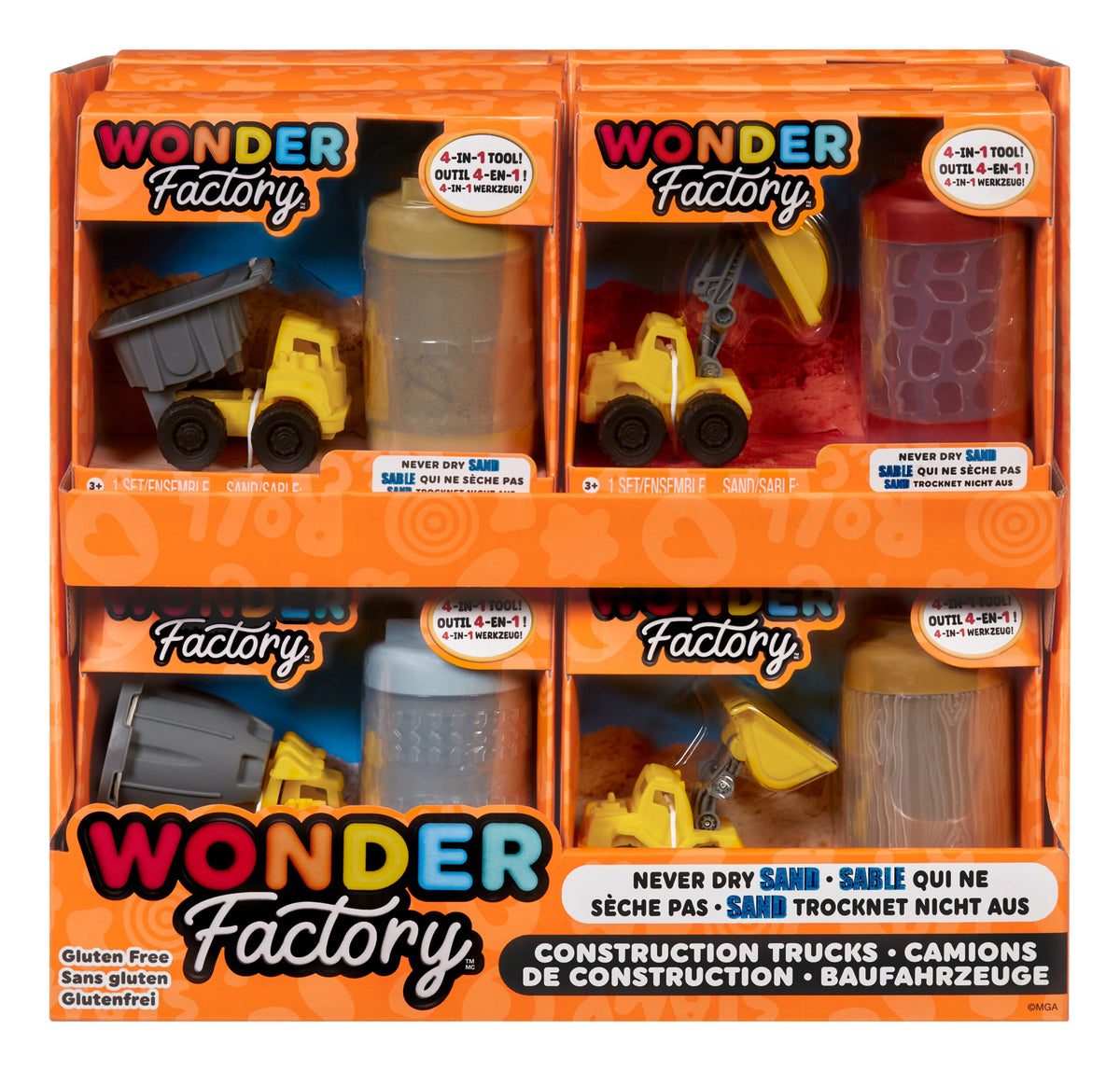 Wonder Factory – Sable et véhicules de chantier 595168