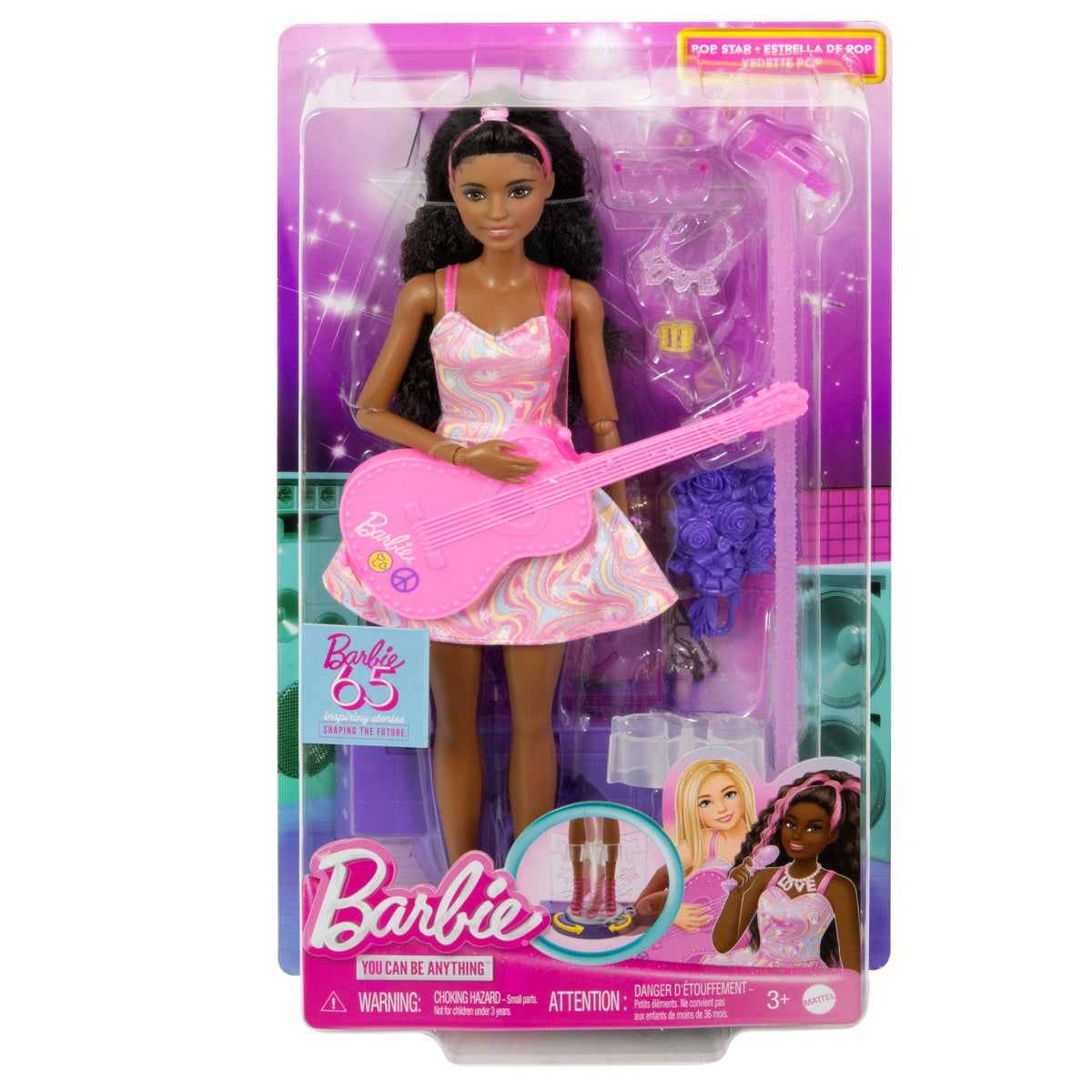 Barbie 65th Anniversary Pop Star Doll HRG43 - Barbie