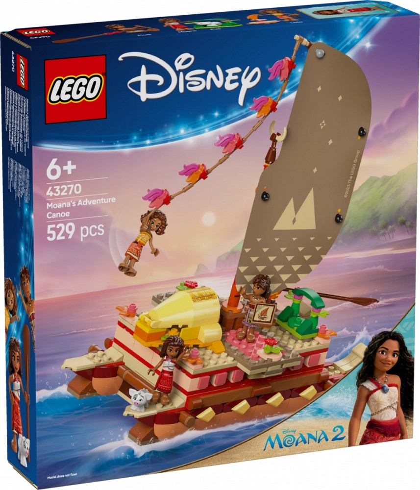 LEGO Disney 43270 – Radeau d’aventure de Vaiana