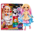 507598-EUC Rainbow High WaterColor & Create - Brown eyes - Rainbow High